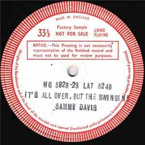 Sammy Davis, Jr. With Orchestra Directed By Jack Pleis And Morty Stevens - It's All Over But The Swingin' FLAC