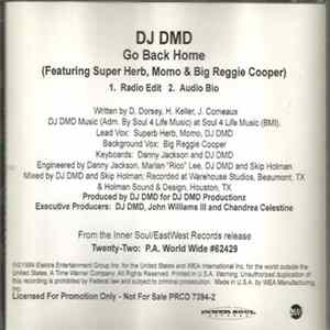 DJ DMD - Go Back Home FLAC