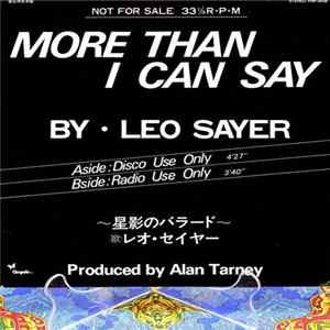 Leo Sayer - More Than I Can Say FLAC