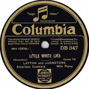 Layton And Johnstone - Little White Lies / Horatio Nicholls' Gipsy Melody FLAC