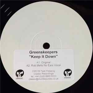 Greenkeepers - Keep It Down FLAC