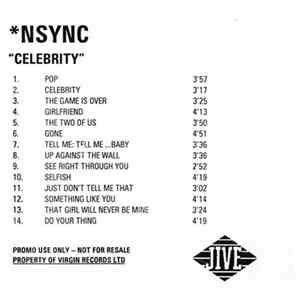 NSYNC - Celebrity FLAC
