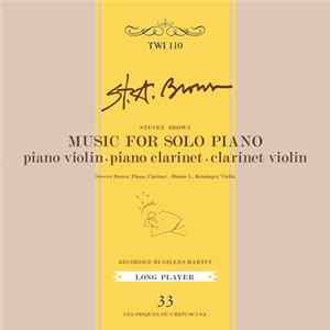 Steven Brown - Music For Solo Piano FLAC