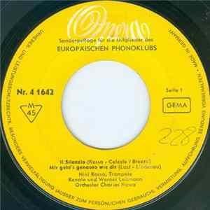 Nini Rosso, Renate Und Werner Leismann, Reny Rain, Die Evelyn-Sisters, Gisela Mayen, Die Brown Singers - Il Silenzio FLAC