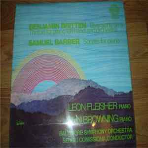 Benjamin Britten, Samuel Barber, John Browning , Leon Fleisher - Diversions On A Theme , Opus 21 / Sonata For Piano FLAC