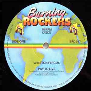 Winston Fergus - Pay To Live / Earth In Dub FLAC