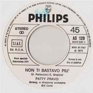 Patty Pravo / Orietta Berti - Non Ti Bastavo Più / Ritorna Amore FLAC