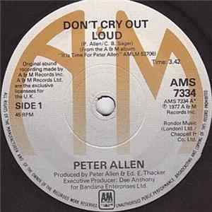 Peter Allen - Don't Cry Out Loud FLAC