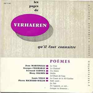 Verhaeren - Jean Martinelli / Georges Chamarat / Fernand Ledoux / Mony Dalmès / Louis Velle / Pierre Richard-Willm - Poèmes FLAC