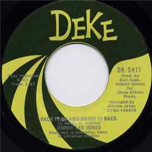 Jimmie Lee Jones - Pack It Up And Bring It Back / Lonely Room In Memphis FLAC
