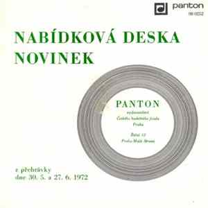 Various - Nabídková Deska Novinek Z Přehrávky Dne 30. 5. A 27. 6. 1972 FLAC
