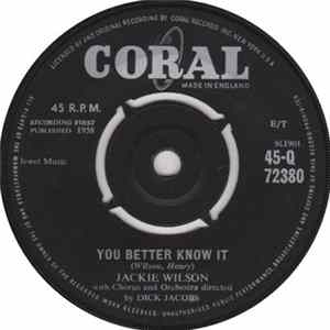 Jackie Wilson - You Better Know It / Never Go Away FLAC