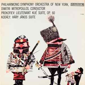Sergei Prokofiev, Zoltán Kodály, The New York Philharmonic Orchestra, Dimitri Mitropoulos - Lieutenant Kije Suite Op. 60 / Hary Janos Suite FLAC