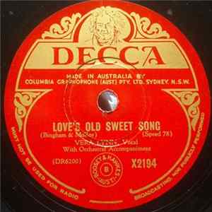 Vera Lynn - Love's Old Sweet Song / Home, Sweet Home FLAC