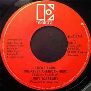 Joey Scarbury - Theme From "Greatest American Hero" (Believe It Or Not) FLAC
