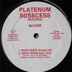 De'Orr - Back Door FLAC