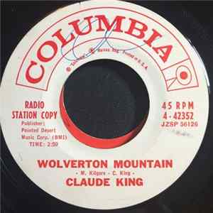 Claude King - Wolverton Mountain FLAC