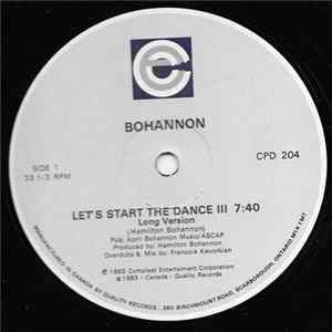 Bohannon - Let's Start The Dance III FLAC