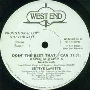 Bettye LaVette - Doin' The Best That I Can FLAC