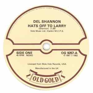 Del Shannon - Hats Off To Larry / Hey Little Girl FLAC