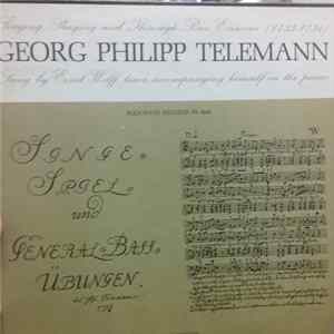 Ernst Wolff, Georg Philipp Telemann - Singing, Playing And Thorough Bass Exercises FLAC