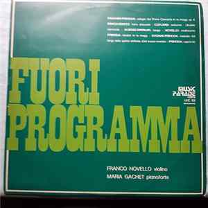 Váša Příhoda, Niccolò Paganini, Grigoras Dinicu, Aaron Copland, Isaac Albéniz, Antonín Dvořák, Maria Gachet, Franco Novello - Fuori Programma FLAC