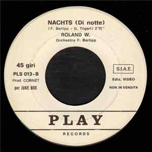 Nando Gazzolo / Roland W. - Di Notte / Nachts FLAC