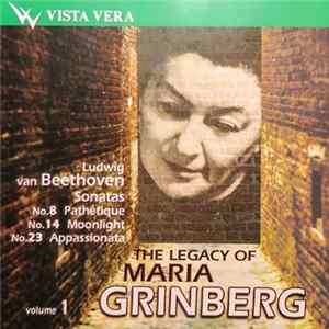 Maria Grinberg, Ludwig van Beethoven - The Legacy Of Maria Grinberg- Volume 1 FLAC