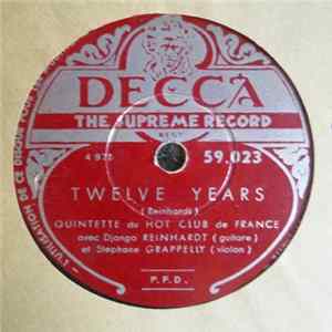Quintette Du Hot Club De France - Twelve Years / Hungaria FLAC