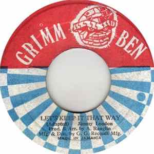 Jimmy London - Let's Keep It That Way FLAC