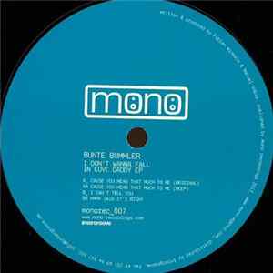Bunte Bummler - I Don't Wanna Fall In Love Daddy EP FLAC