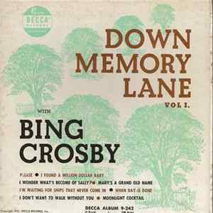 Bing Crosby - Down Memory Lane Volume 1 FLAC
