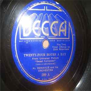 Al Donahue And His Orchestra - Twenty-Four Hours A Day / Love Makes The World Go 'Round FLAC