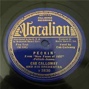 Cab Calloway And His Orchestra - Peckin' / Manhattan Jam FLAC