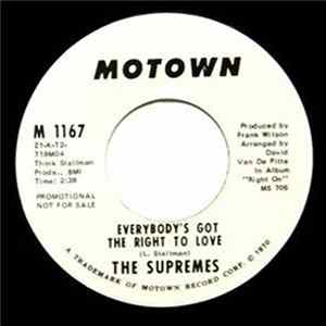 The Supremes - Everybody's Got The Right To Love FLAC