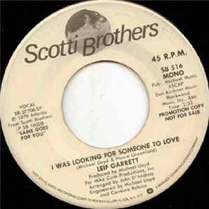 Leif Garrett - I Was Looking For Someone To Love FLAC