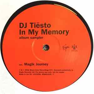 DJ Tiësto - In My Memory (Album Sampler) FLAC