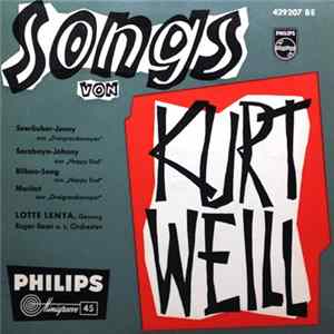 Lotte Lenya - Songs Von Kurt Weill FLAC