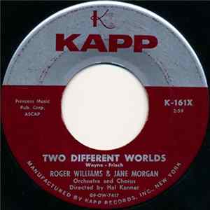 Roger Williams & Jane Morgan - Two Different Worlds / Nights In Verona FLAC
