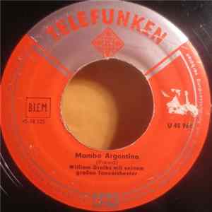 William Greihs Mit Seinem Großen Tanzorchester - Mambo Argentino / Calypso Italiano FLAC