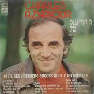 Charles Aznavour - Olympia (14 De Ses Premiers Succès Qu'il Y Interprète) FLAC