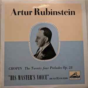 Chopin, Artur Rubinstein - Preludes Opus 28 FLAC
