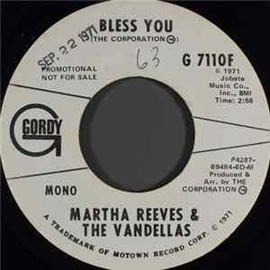 Martha Reeves & The Vandellas - Bless You FLAC