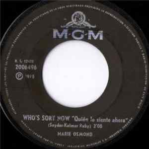 Marie Osmond - Who's Sorry Now = Quien Lo Siente Ahora FLAC