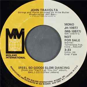 John Travolta - (Feel So Good) Slow Dancing FLAC