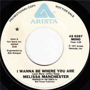 Melissa Manchester - I Wanna Be Where You Are FLAC