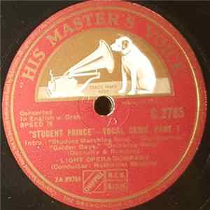Nathaniel Shilkret, Victor Light Opera Company - Student Prince Vocal Gems FLAC