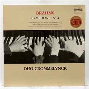 Brahms, Duo Crommelynck - Symphonie No. 4. Version A Quatre Du Compositeur FLAC