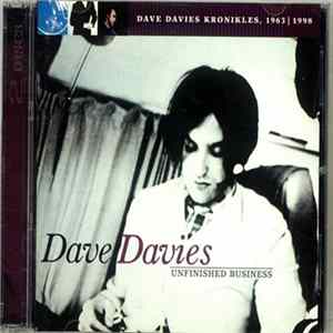 Dave Davies - Unfinished Business / Dave Davies Kronikles, 1963-1998 FLAC