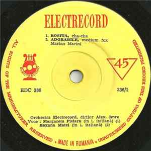 Orchestra Electrecord Dirijor : Alex. Imre - Rosita FLAC